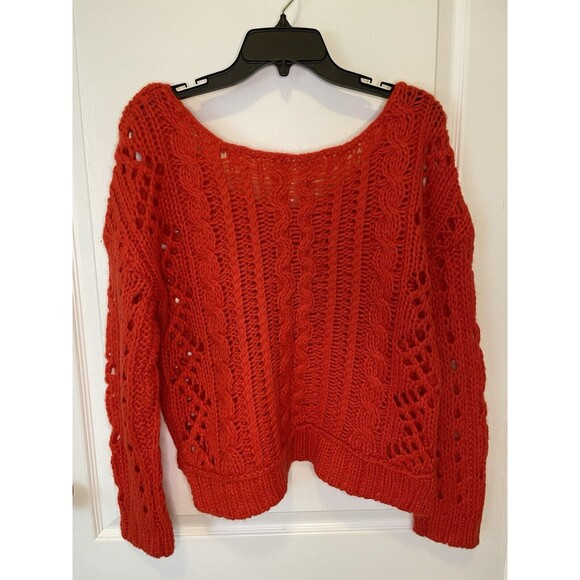 Free People Wildfire Fluff Sweater Size Small - Picture 4 of 13